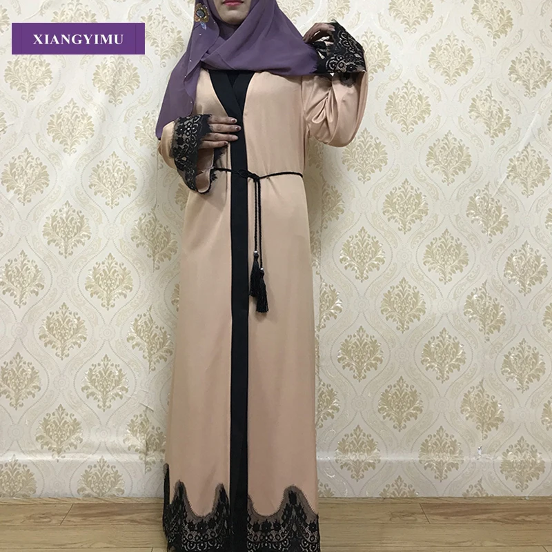 F8809 Abaya Dubai новый bangladгрива Бангладеш кардиган предназначен для