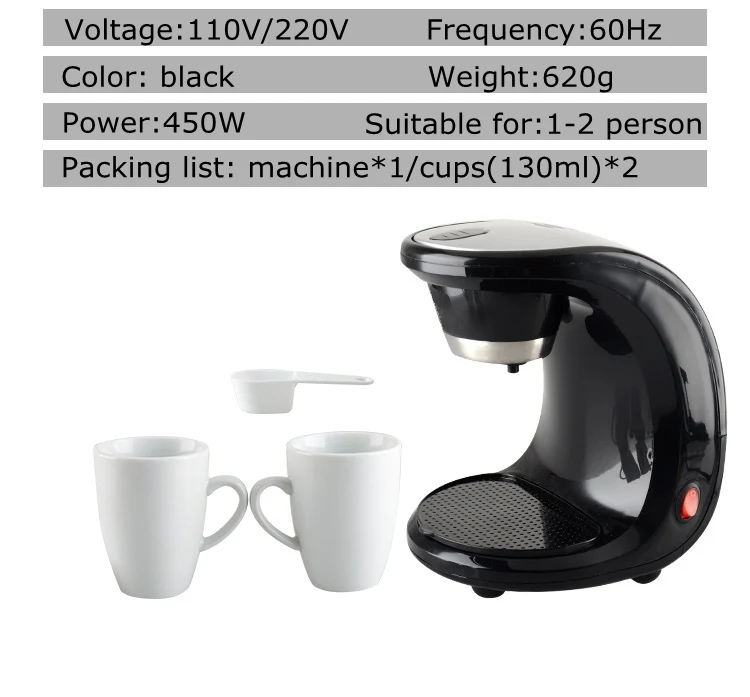 Máquina de Café Cukyi Automático Elétrico Ampulheta Gotejamento Café Americano 110v - 220v Preto 3 gotejamento café americano, 110v 220v preto