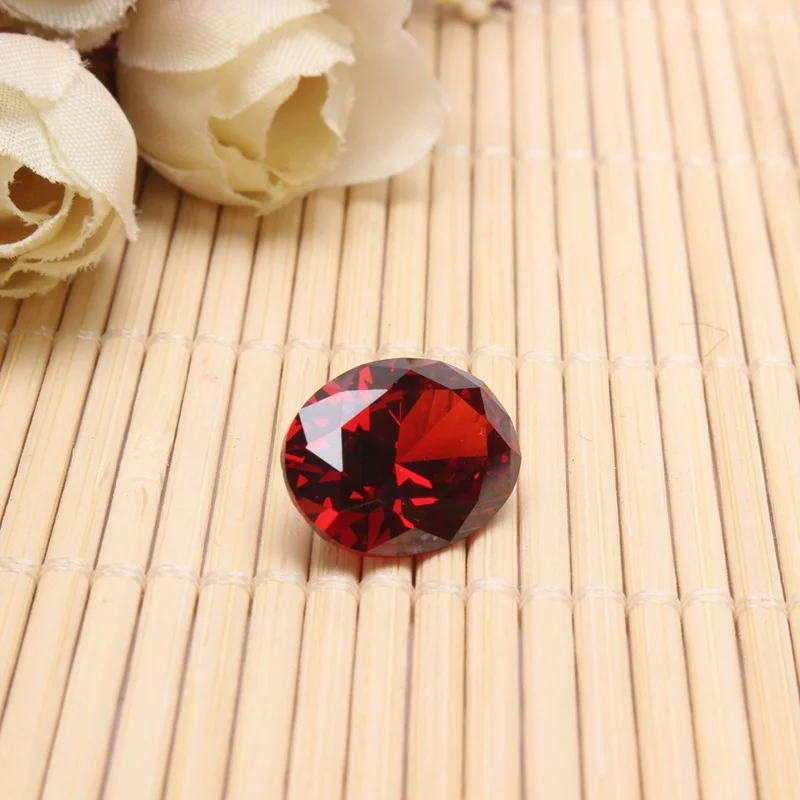 KiWarm 13.89CT кроваво-красный рубин не нагреваемый 12X16 мм алмаз овальной огранки россыпью драгоценный камень алмаз DIY Ювелирные изделия свадебные декоративные поделки