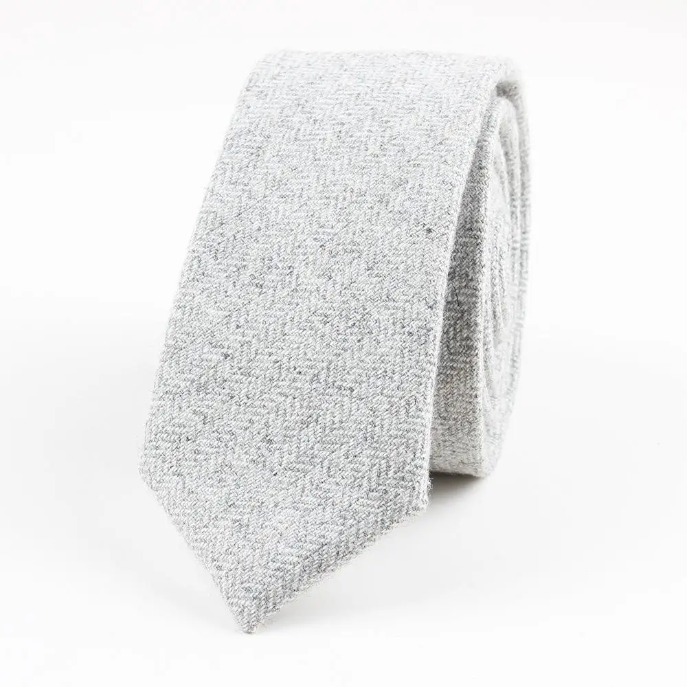 Высококачественные Узкие галстуки из шерсти и вискозы, одноцветные Галстуки Corbata, тонкие полосатые галстуки, аксессуары для одежды 23 Цвета s - Color: 4