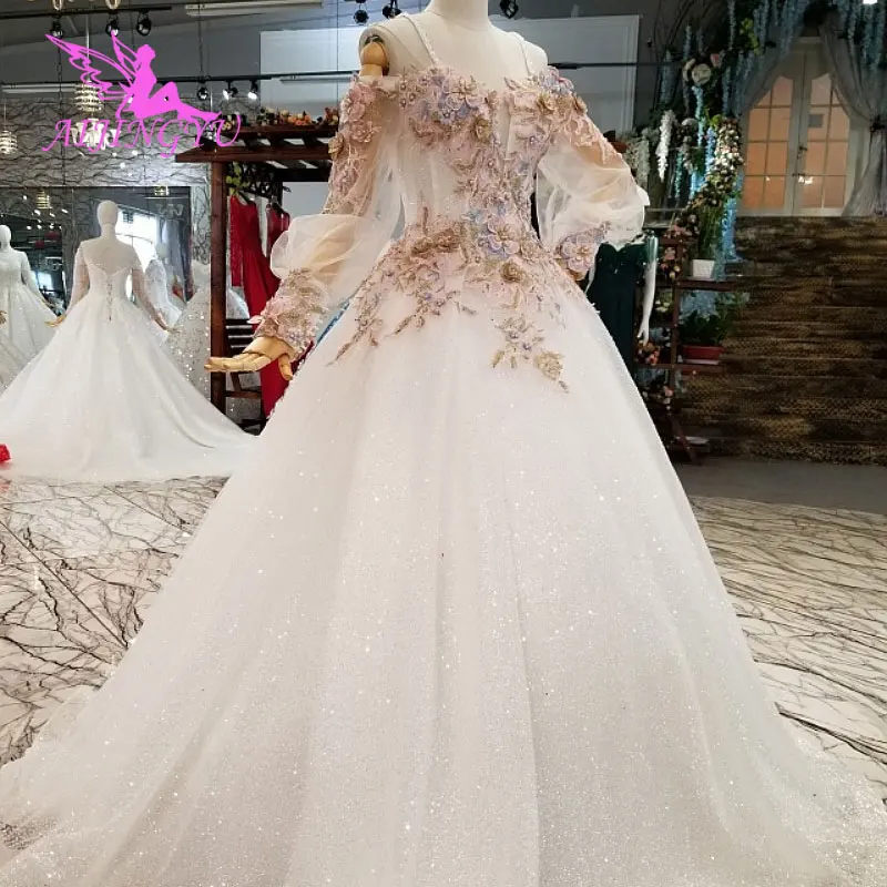 

AIJINGYU Wedding Dresses 2018 Queen Vintage For Sale Online Shop By Style Gown With Crystals Plus Size Wedding Dress
