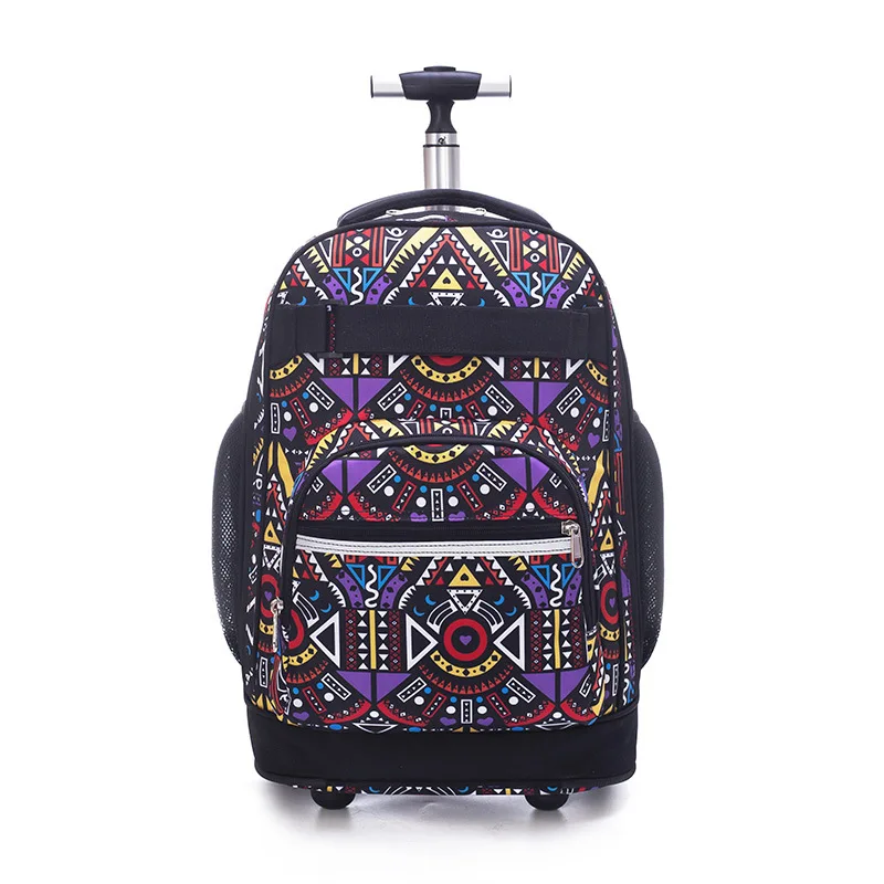 

Removable Children's Trolley school Backpack Children School Bags Six Wheels Primary Schoolbags Boys Girls kids Wheeled Backpack