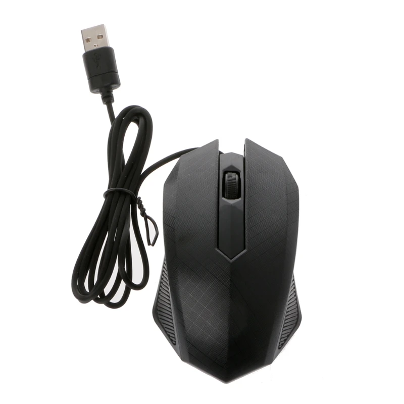 Коврик для мыши-игровая мышь 3 Кнопки оптическая USB Проводная мышь для компьютеры-Ноутбуки