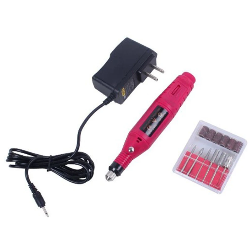 Pro Electric Manicure Drill 20000 RPM Nail Manicure Machine Mini