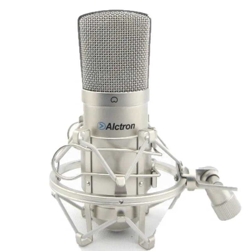 Alctron 전문 캐패시터 녹음 마이크, K-Song 게임 앵커, 대형 다이어프램 마이크, MC001
