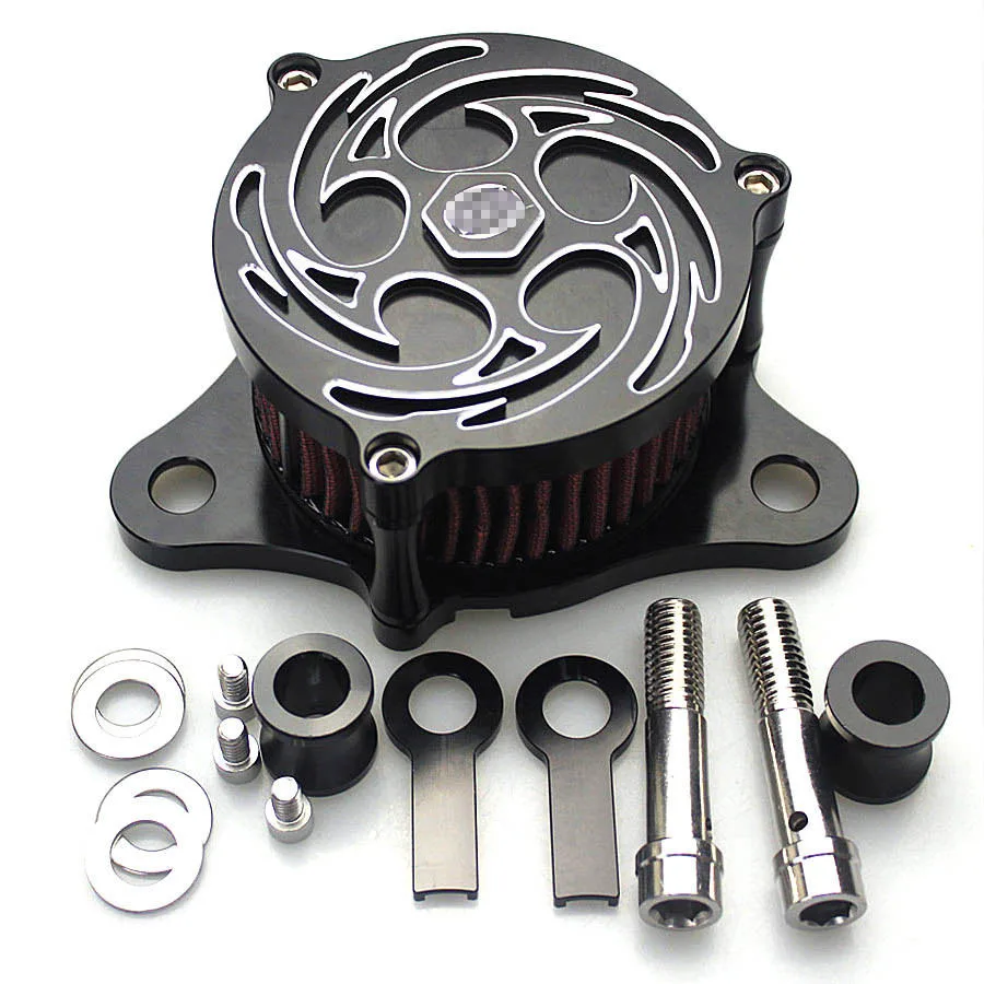 

Motorcycle Air Cleaner Intake Filter System Kit For Harley Sportster XL883 XL1200 2004-2015 2005 2006 2007 2008 2009 2010 2011