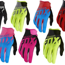 MX Dirt Bike Ranger перчатки для езды на мотоцикле MTB DH Гонки мужские нежные перчатки с лисой