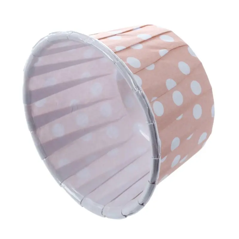 100X обертка для кексов бумажный чехол для кексов формы для выпечки розовый вкладыш для кексов