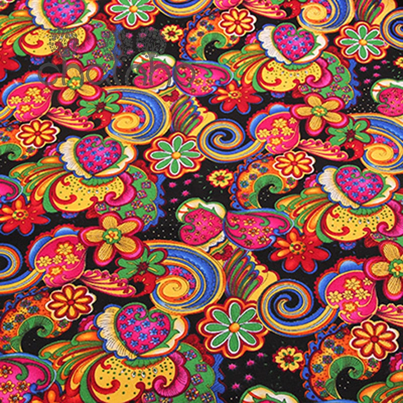 Nanchuang холщовая обивка ткань хлопок утка ткань для сумки обувь кошелек кукла украшение дома материал Подушка цветочный пол метра