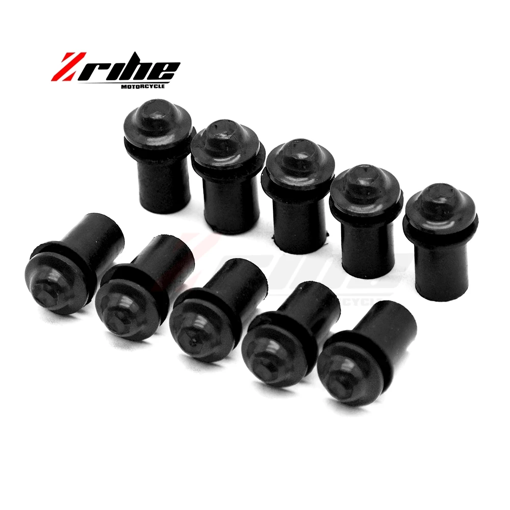 Acessórios da Motocicleta Parafuso do Pára-brisas Parafuso para Yamaha Supertenere Fz8 Xj6 Fz6 Yzf r1 r6 R6s Mt09 10x Cnc Xt1200ze Fz1