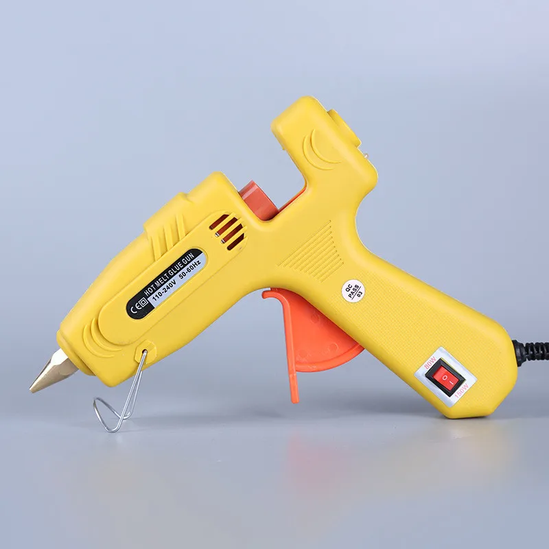 

80W/150W Double Power Professional High Temp Hot Melt Glue Gun Repair Heat Gun Pneumatic DIY Tools Hot Glue Gun Silicone Gun