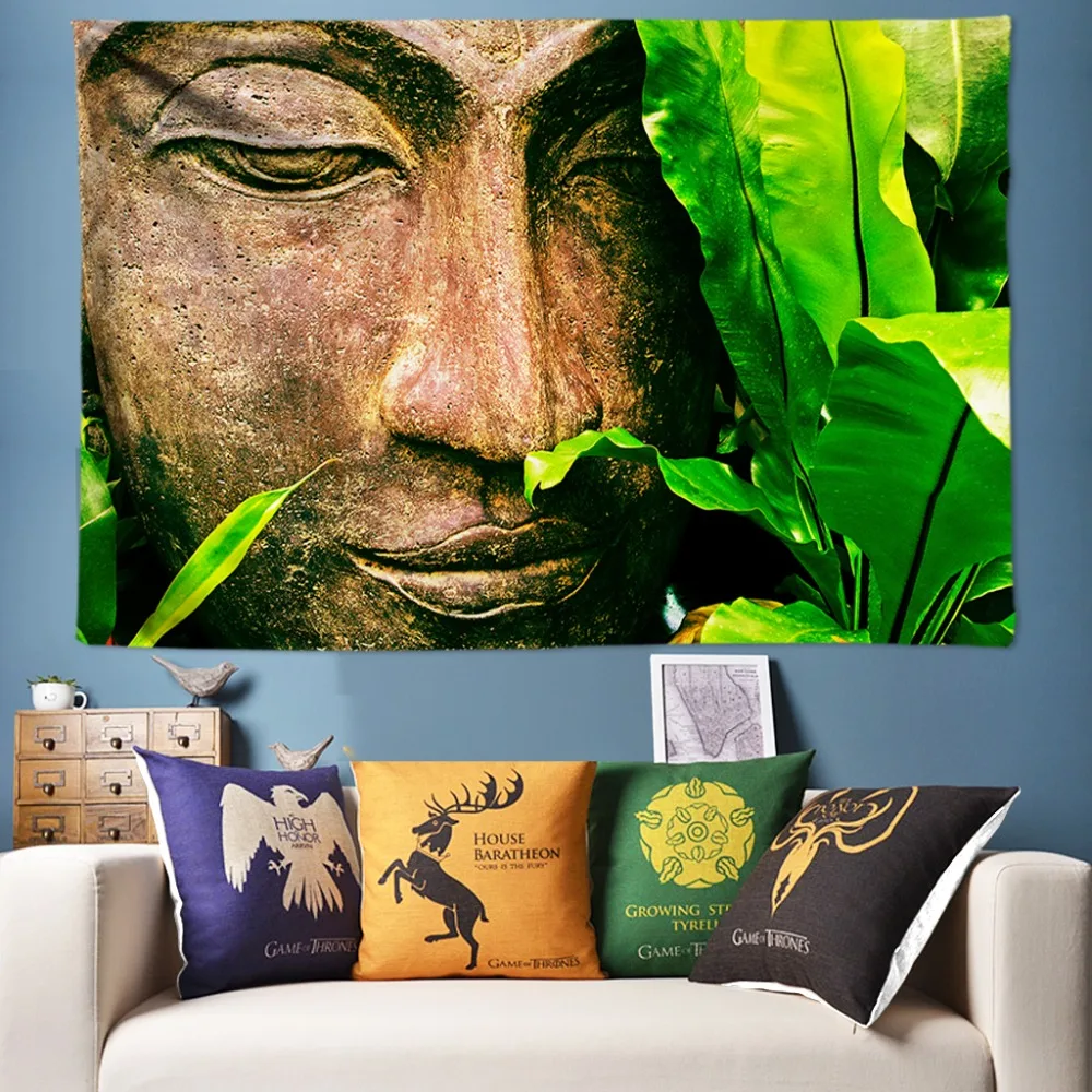 Avoir Images Grand 200 300cm Indien Bouddha Tapisserie Mandala Tenture Murale le plus cool par