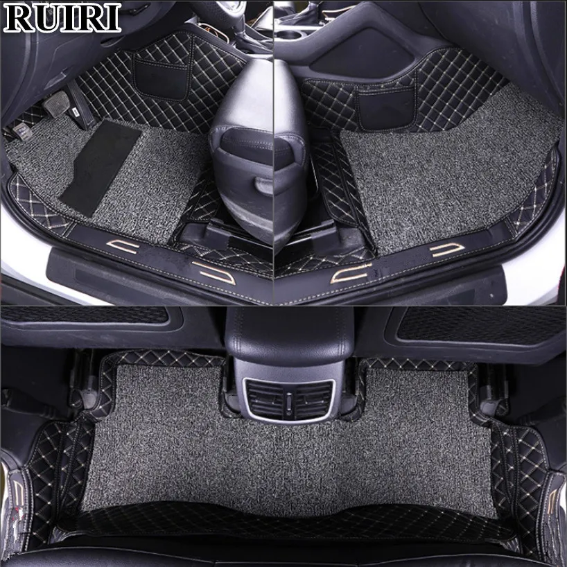 

Good quality mats! Full set car floor mats for Hyundai Tucson 2019 durable waterproof carpets for Tucson 2018-2015,Free shipping