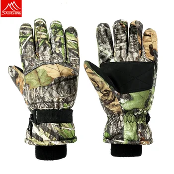 

Winter New Outdoor Sports Tactical Gloves Men /Women Ski Camouflage Gloves Hiking Hunting Warm Camouflage Invisible Ski Gloves