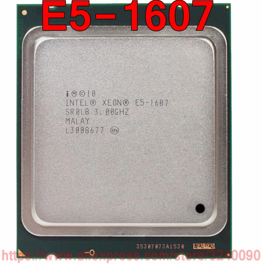 Процессор Intel ЦП Xeon процессор SR0L8 3 00 ГГц 4 ядра 10 м LGA2011 E5 1607 бесплатная доставка |