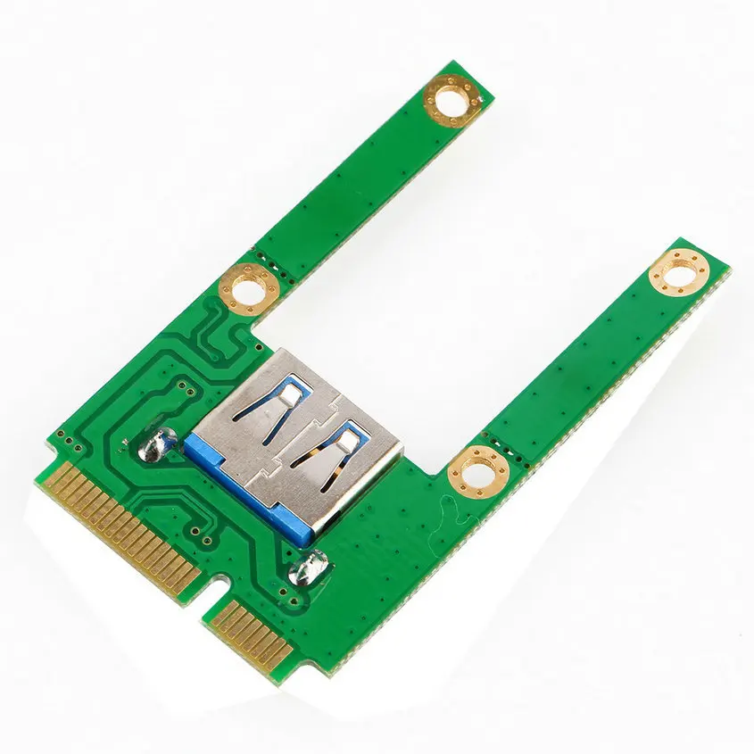 Горячая Новинка Мини карта pci-e разъем расширения к USB 2,0 интерфейс Адаптерная плата