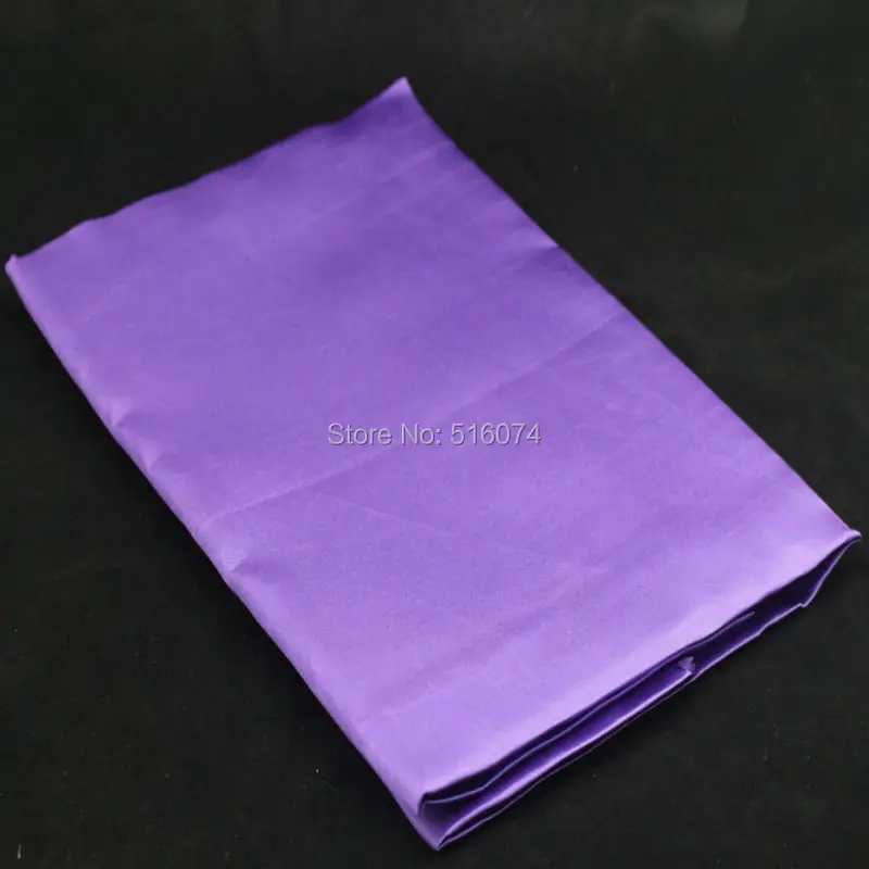 Perfect Free shipping 100pcs Satin Chair CoverS 21 Colors Satin Self-tie Shair Covers Wedding Banquet Party Decors Wholesales 7