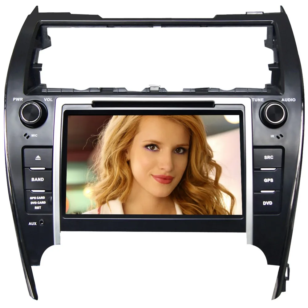 Flash Deal 8" HD 1024*600 Quad Core Android 6.0 Car DVD GPS Radio Navigation Player for Toyota Camry USA Middel East Version 2012 2013 2014 0