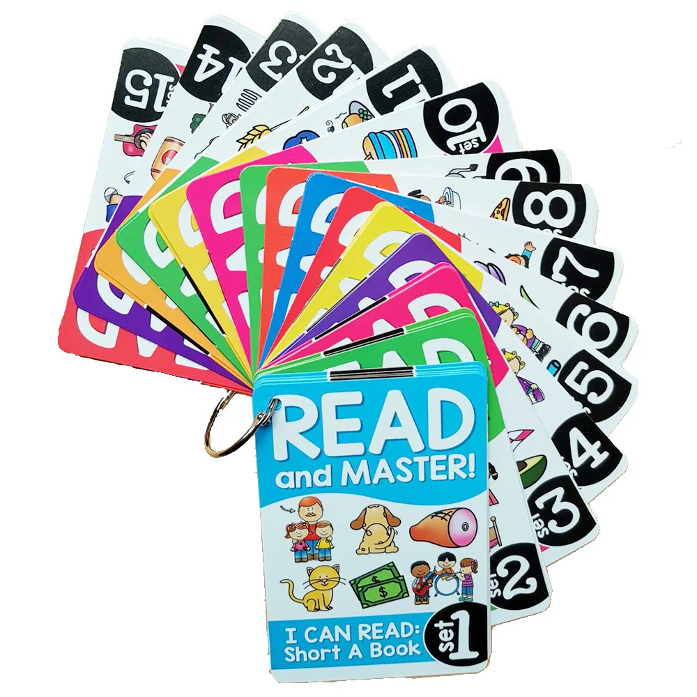  107 Groups/set Roots English Phonics Flash Cards Kids Montessori Games Learning Educational Toys Fo - 33046135811