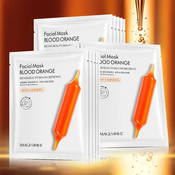 

Blood orange korean face mask Moisturizing Whitening mask for face Depth Replenishment Anti-Aging Acne Treatment facial masks