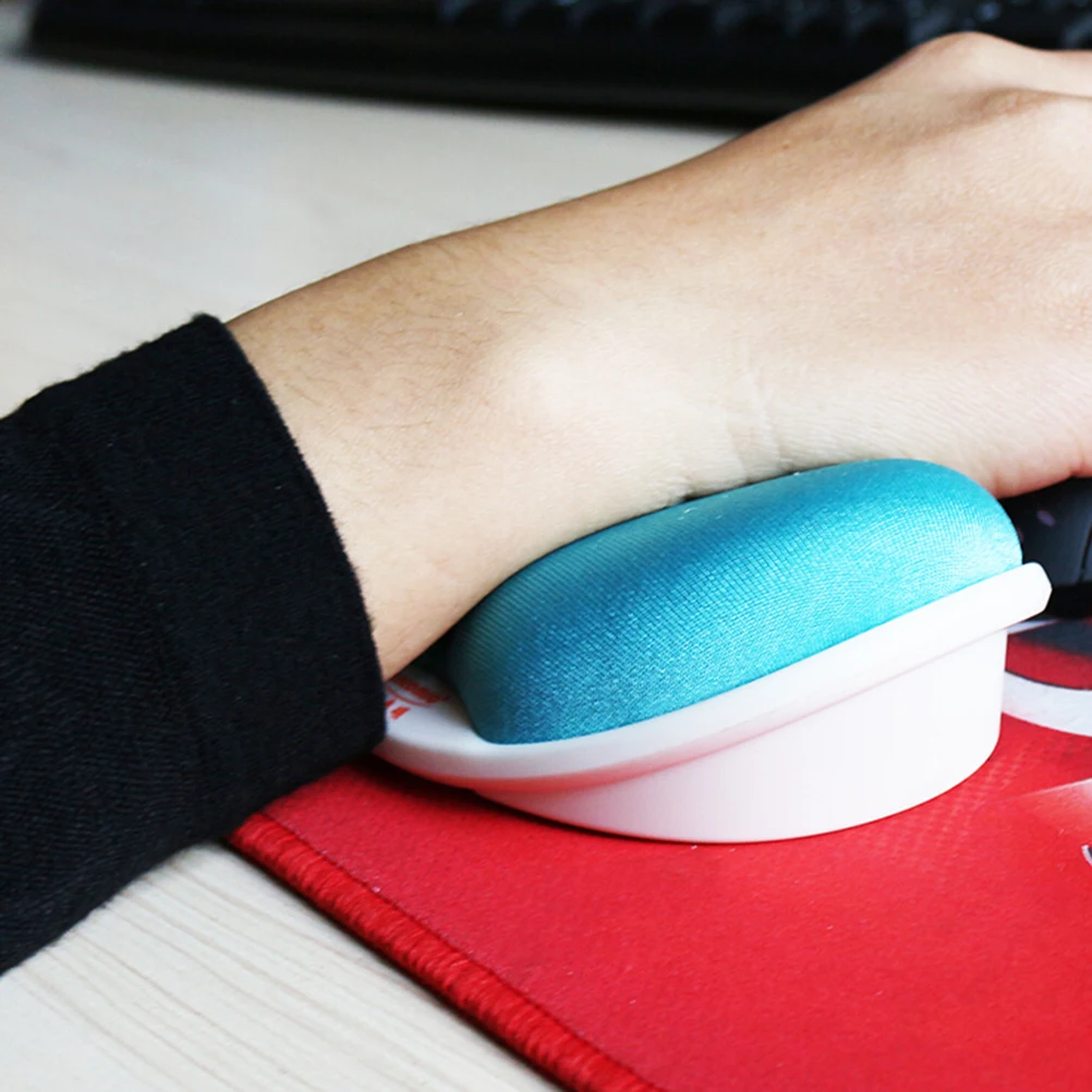 New Anti-skid Mousepad Support Wrist Rest Mat Ergonomic Office Healthy for PC Computer Laptop Desktop Memory Foam Mouse Pad