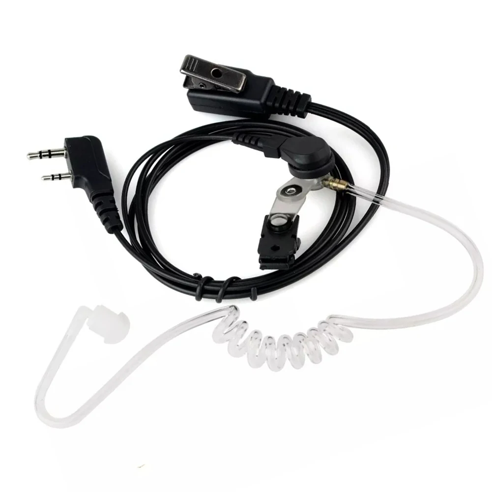 2 Pin Акустическая трубка гарнитура наушник для Kenwood HYT BAOFENG UV-5R BF-888S Ham Радио Walkie
