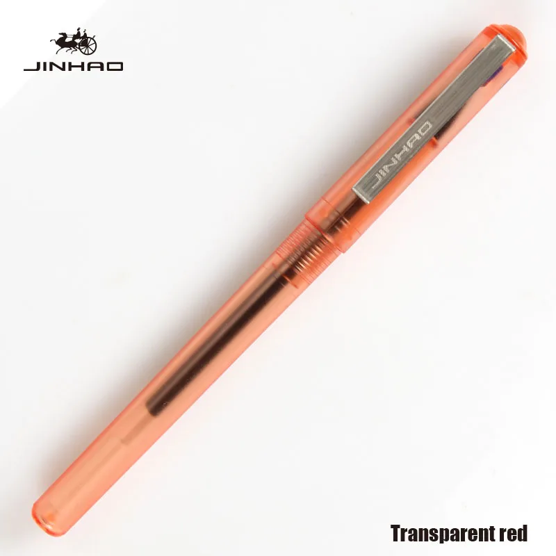 Jinhao991 гелевые ручки пластиковые ручки Kawaii школьные принадлежности Единорог пилот ручка Frixion доступны для детей студентов использовать корпоративные - Цвет: 991ZXB touminghong