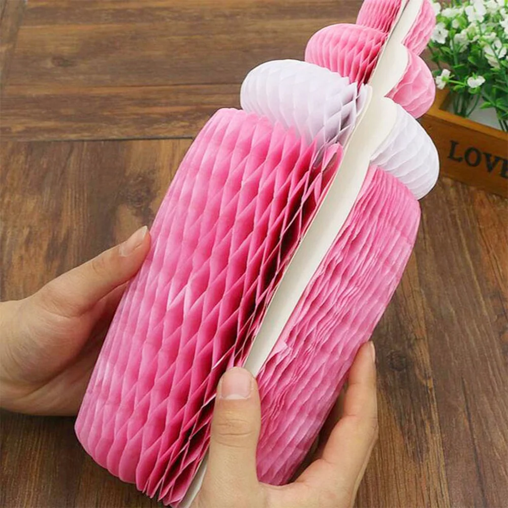 Decoraciones Colgantes De Biberón Y Pañal Para Baby Shower O Bautizo - ¡Hermosos Y Festivos!