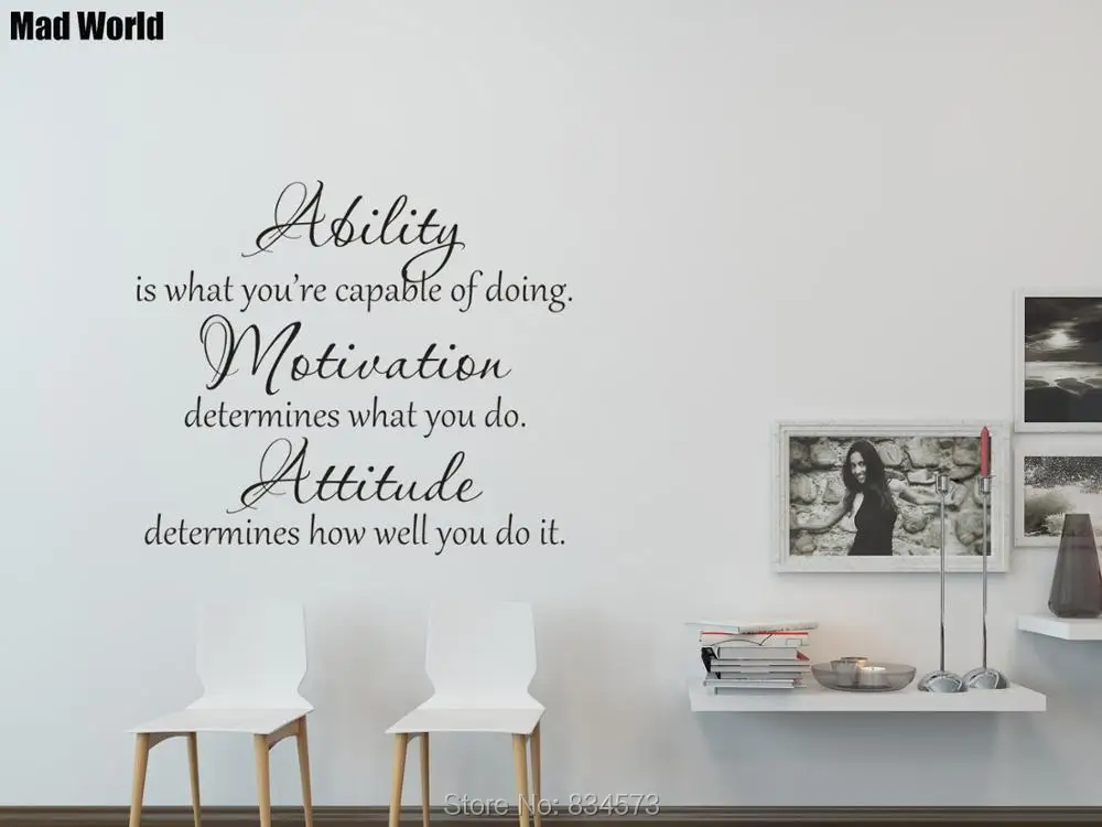 Ability is What Youre Capable of Doing Attitude 2019 1 5  56 65w 3