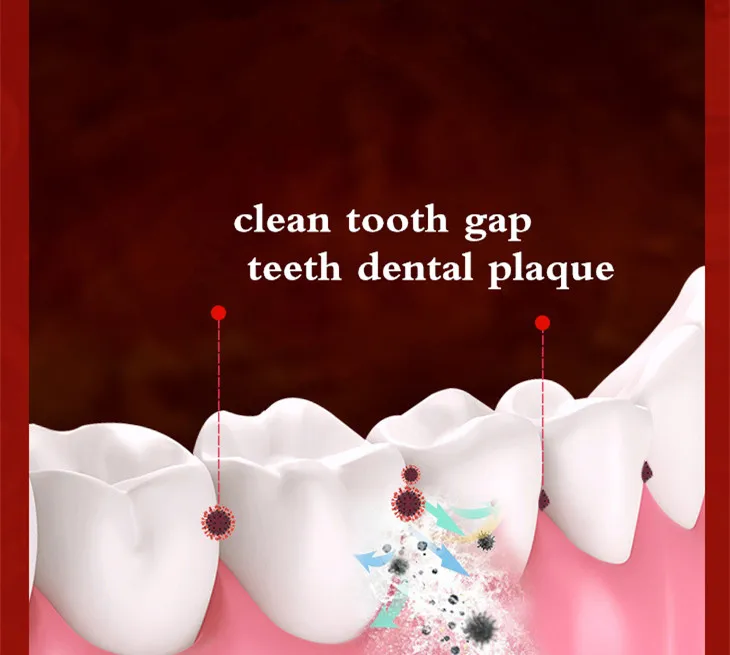Escova de Dentes Cabeça da Escova Adulto Sonic Elétrica Display Dupont Acústica 3 Modo Limpo Led 6 Eletrodomésticos