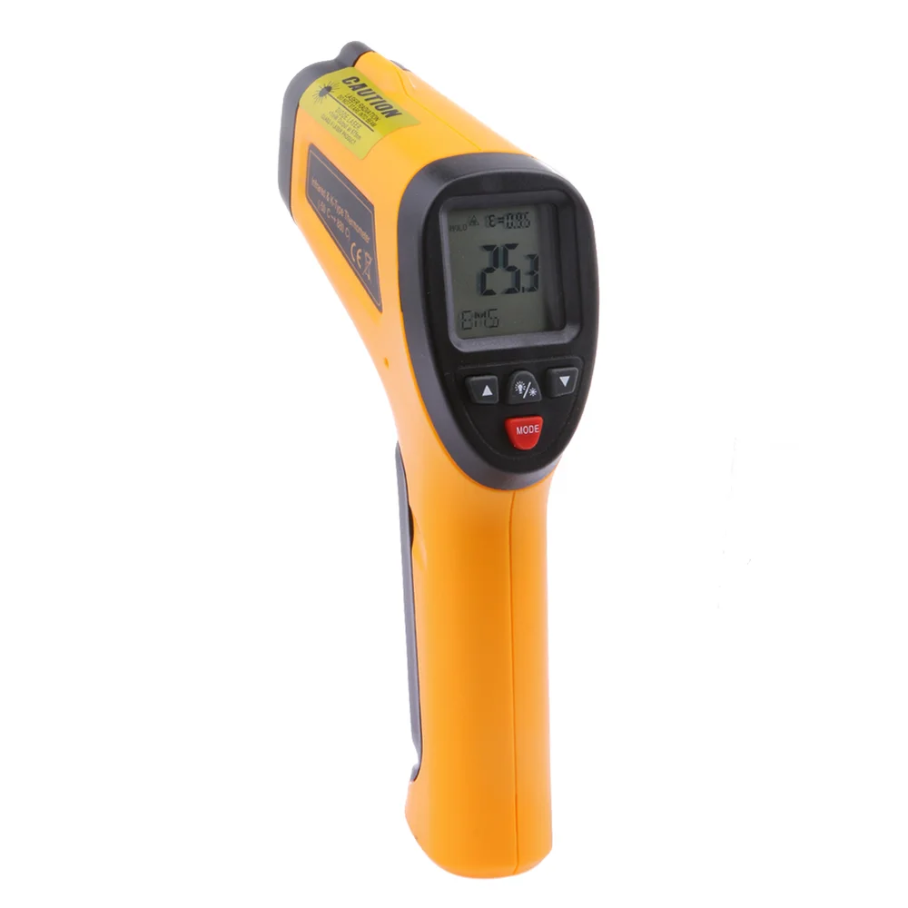 

High Precision PIR Temperature Infrared Thermometer -50 to 850 Degree Non-Contact Laser LCD Display Thermometer For Industry