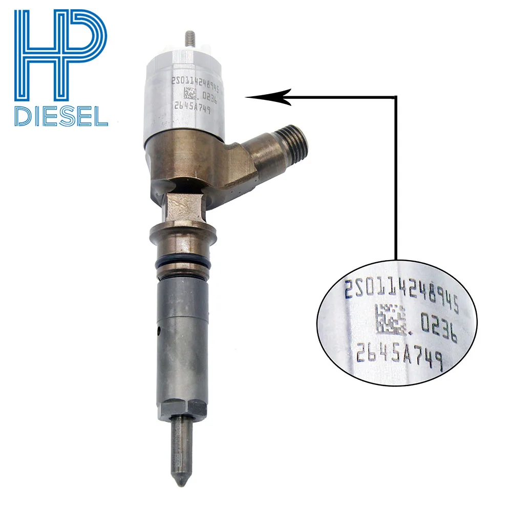 US $719.16 6pcsLot New Type Common Rail Injector 3200690 For Caterpillar Perkins C66 Engineinjector 3200690 2645A749 For CAT Excavator