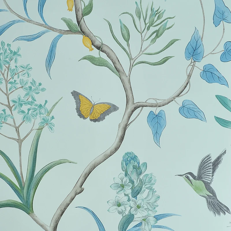 American Style Rustic Wallpaper Roll Vintage Floral Non-woven 3D Butterfly Wall Paper Bedroom Wallpapers Birds,Wall Decals 3D American Style Rustic Wallpaper Roll Vintage Floral Non-woven 3D Butterfly Wall Paper Bedroom Wallpapers Birds,Wall Decals 3D