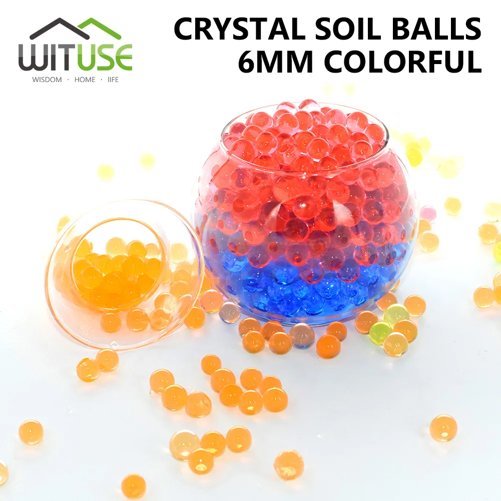 Buy WITUSE 5000pcs 6mm Hydrogel Balls Growing Water
