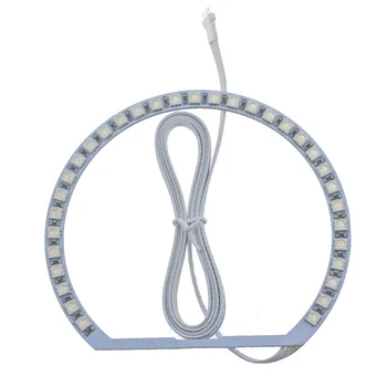 

Multi-Color LED Angel Eyes Halo Ring Lighting Kit Wireless Remote Control For BMW E36 E46 E31 E39 Hot Sale