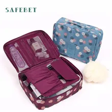 Fashion High Quality Travel Cosmetic Makeup Toiletry Case Bag Wash Organizer Storage Pouch Handbag Drop Shipping Aug18