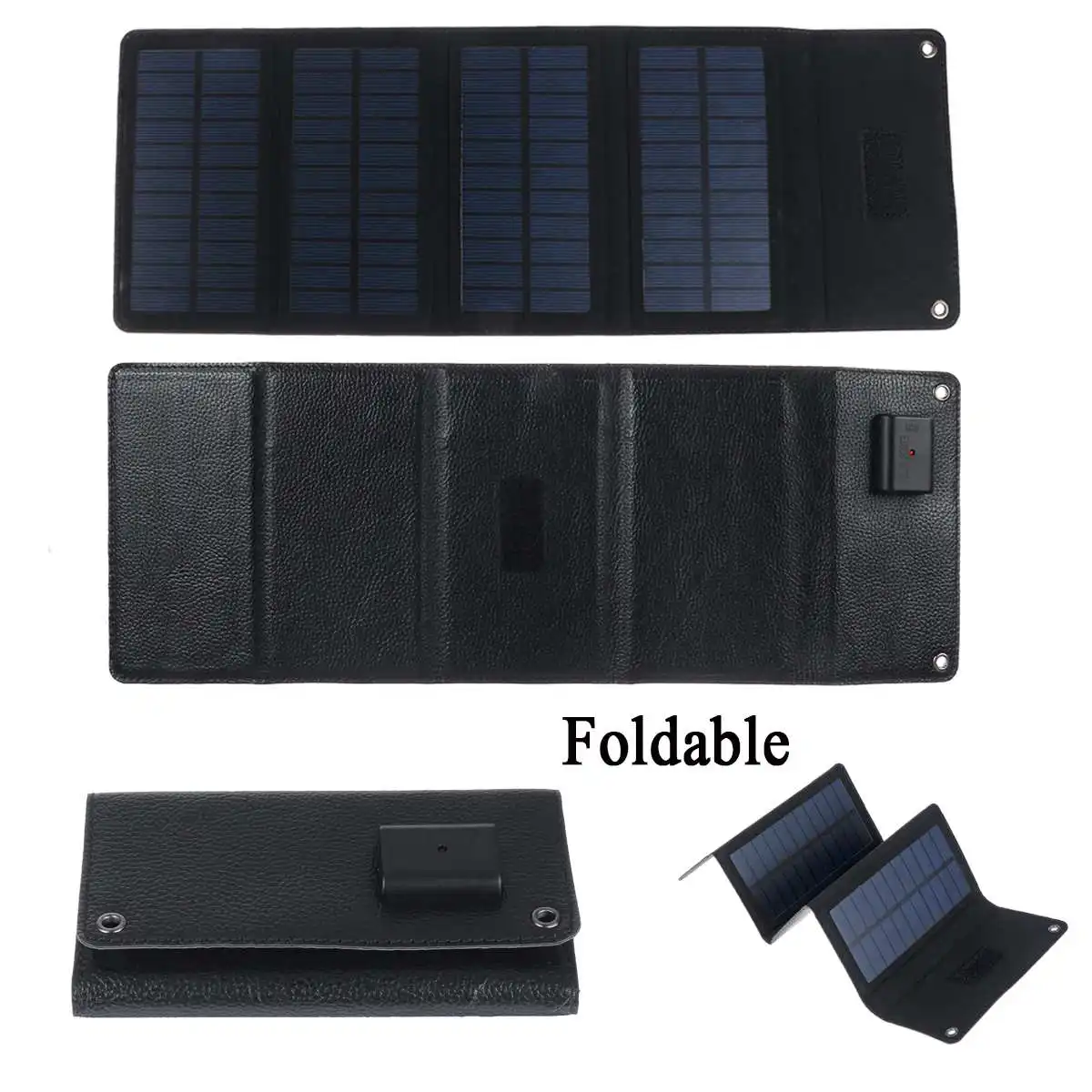 5V folding solar cells for outdoor use0