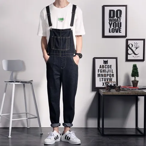 jumpsuit pants with suspenders