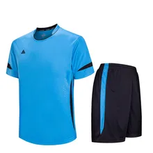 16/17 New Survetement Football Training Suit Soccer Jerseys Set Maillot De Foot Futbol Shirt Short Tracksuit Blank DIY Customize