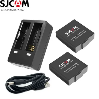 

Original SJCAM SJ7 Star Battery Accessories 1000mAh Li-ion Additional Optional Battery Charger for SJ7 Star Actioin Camera