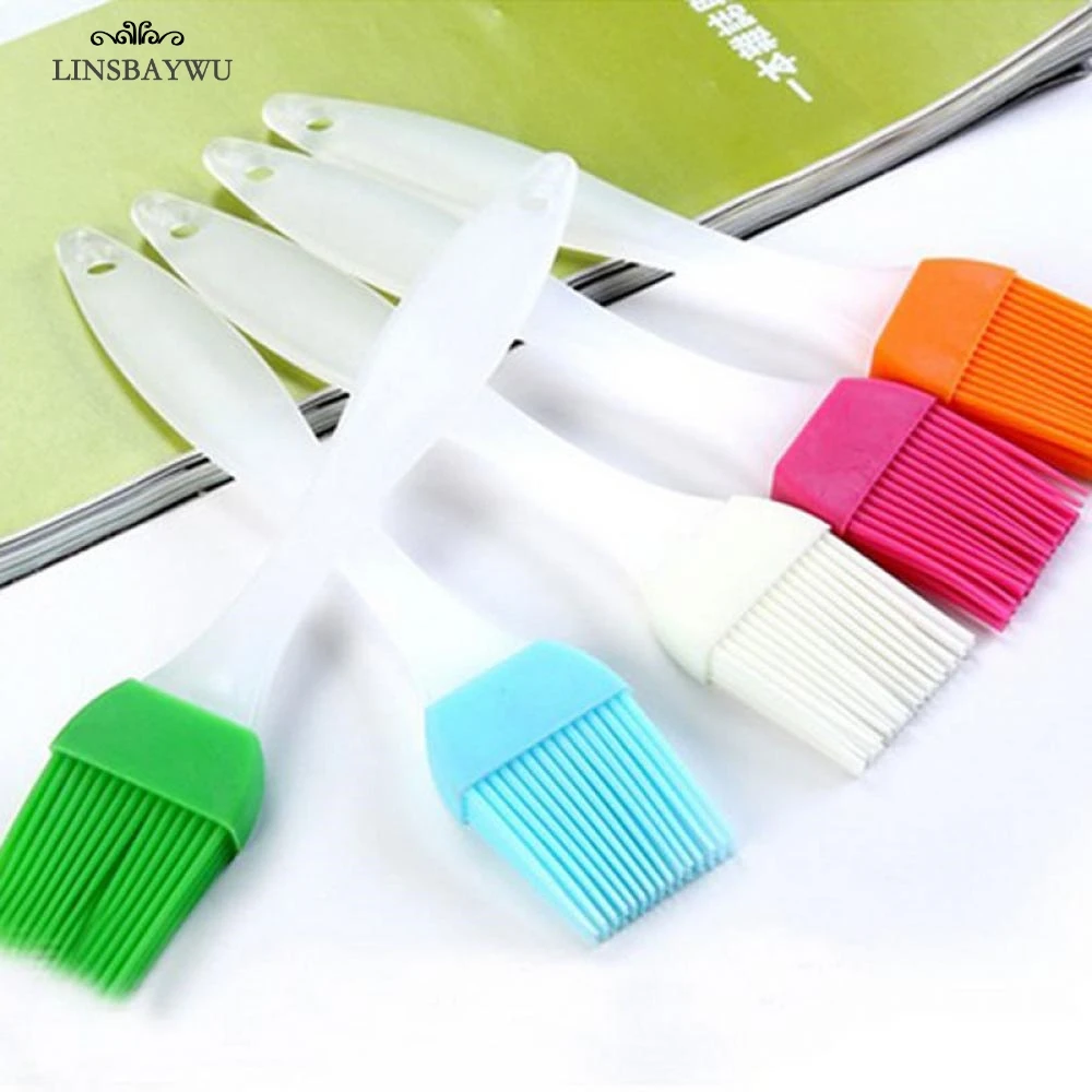 

5 Colors Silicone Pastry Brush Baking Bakeware BBQ Cake Pastry Bread Oil Cream Cooking Basting Tools Kitchen Accessories Gadget
