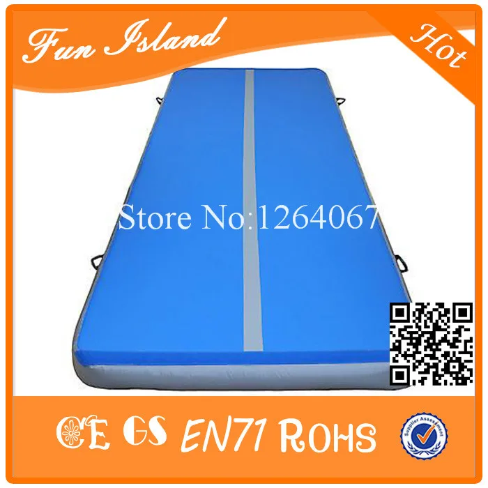 Free Shipping 8x2m Drop Stitch DWF Material Water Boards Inflatable Air Track Gymnastics For Training