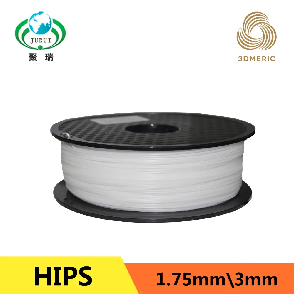 

New Arrival 1.75mm 3D Printer Filament HIPS Reprap prusa i3 3d Printing Materials 3D Printer Pen Filament
