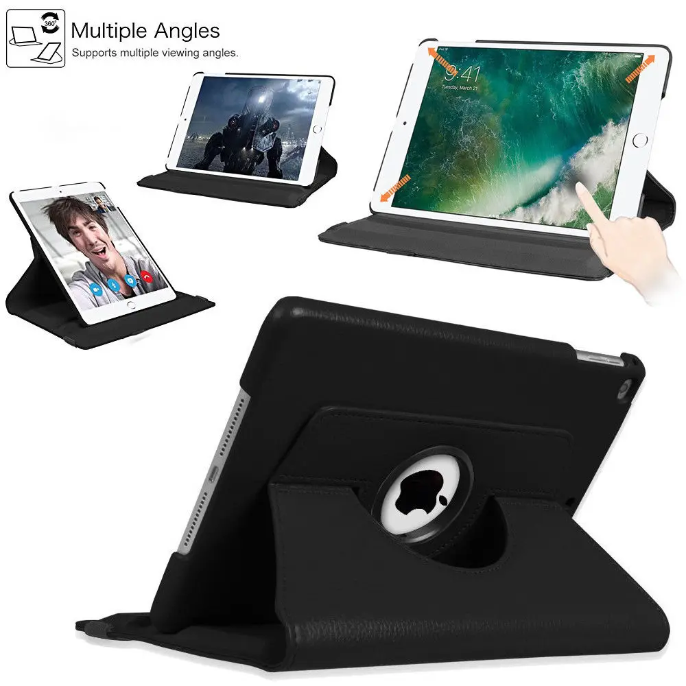 

For iPad Pro 11 Case 360 Rotating Degree PU Leather Case Stand Cover for iPad Pro Pro 11 inch 2018 New Case Funda Capa+Pen