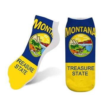 

3D Printed Socks for Women Spring Summer Cotton Short Socks Women's Harajuku Printing Cute Funny Sock Female meias 2019 S-ZAS22