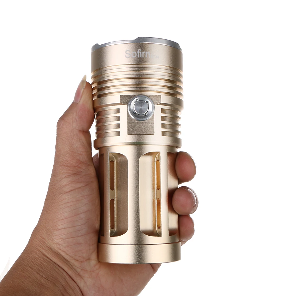  Sofirn SF34 Powerful LED Flashlight High Power Flashlight 18650 Searchlight Torcia torch light lant - 32800206546