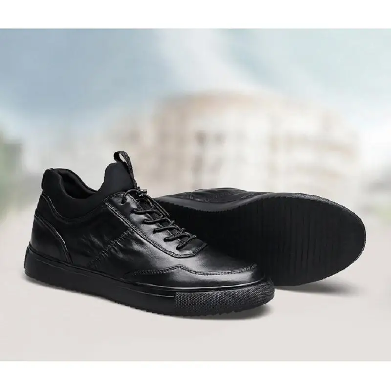 herbst Atmungsaktiv Non Turnschuhe slip Männlichen Komfortable Mode Frühling Mycolen Neue Erwachsene Männer Schuhe Schwarzes Casual nqWxHUaw