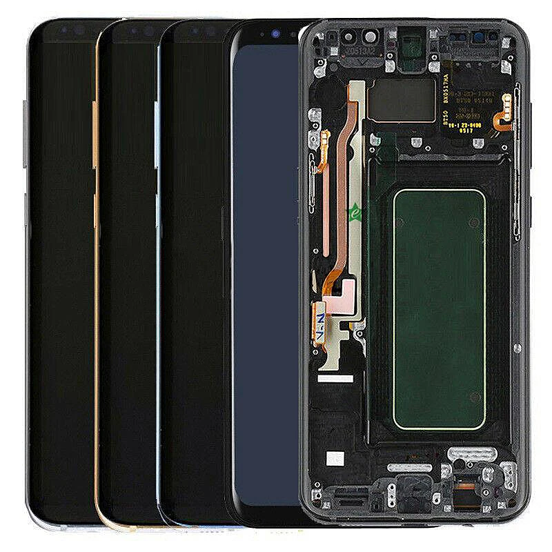 Оригинальный супер AMOLED для SAMSUNG GALAXY S8 Plus ЖК дисплей G950F G955 G955F G955A кодирующий