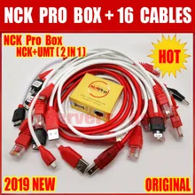 Новые оригинальные NCK Pro box/NCK Pro 2 box/nck Pro box(поддержка NCK+ UMT 2 в 1) новое обновление для huawei+ 16 кабелей