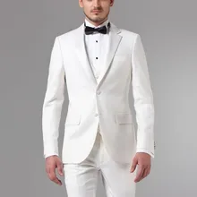 Свадебные Мужские для одежды индивидуальный заказ смокинг жениха узкие облегающие шерстяные bleed костюмы